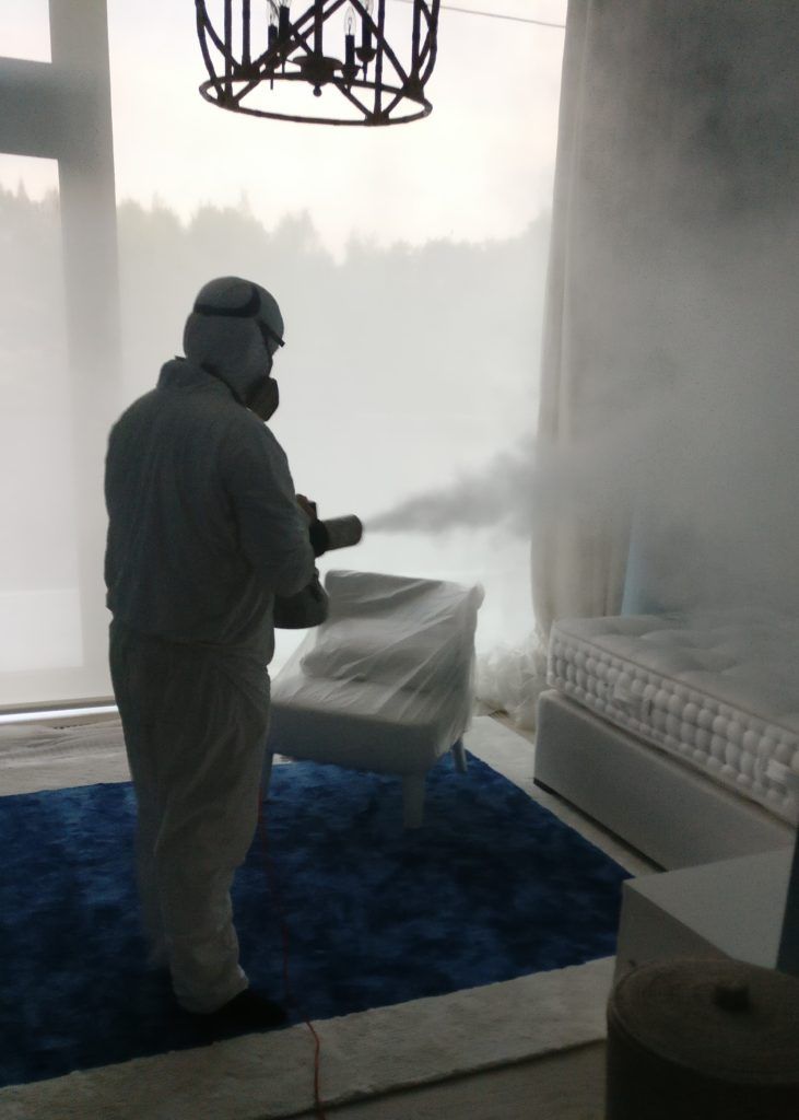 Сухой туман от запахов. Обработка сухим туманом в Астрахани.